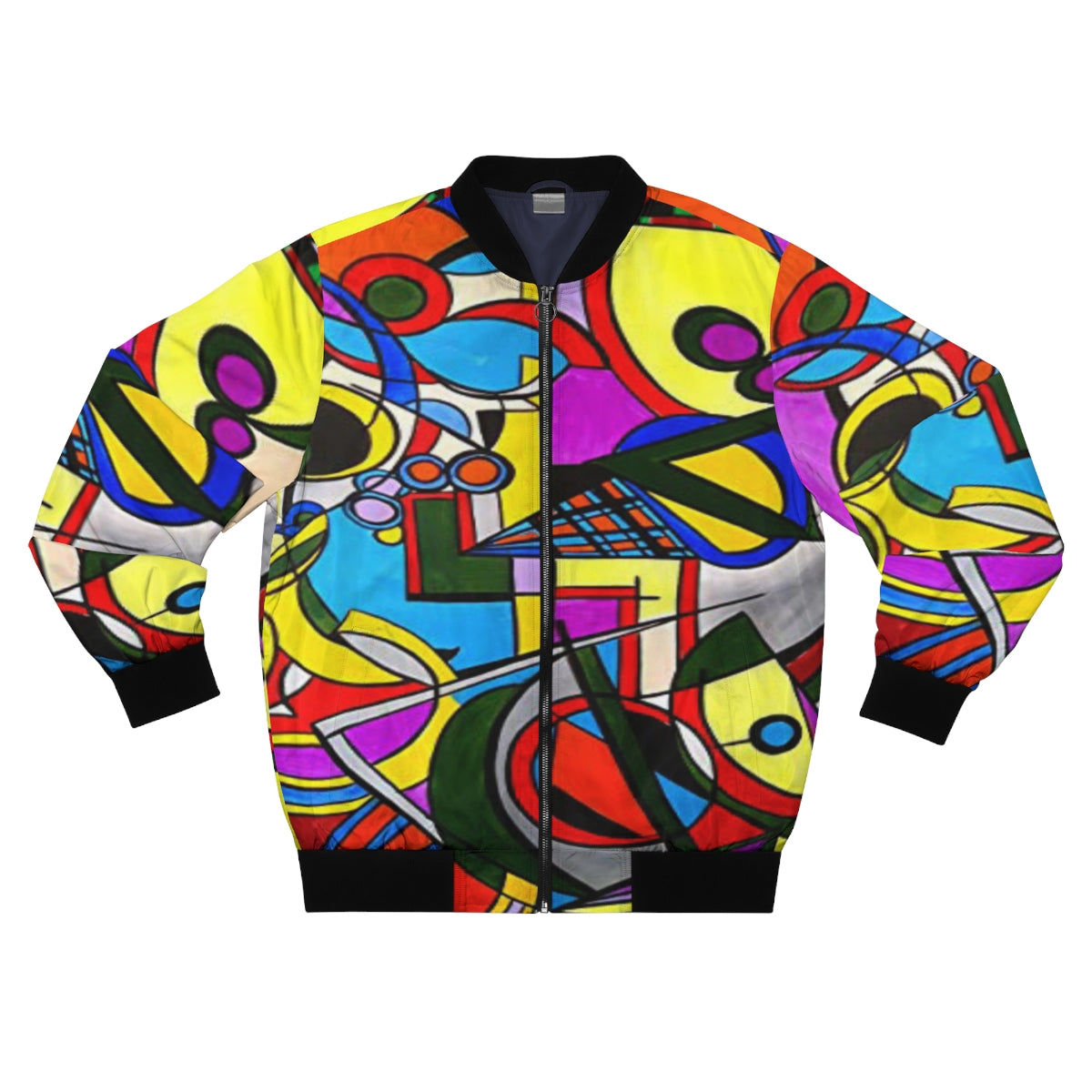 Abstract Bomber Jacket