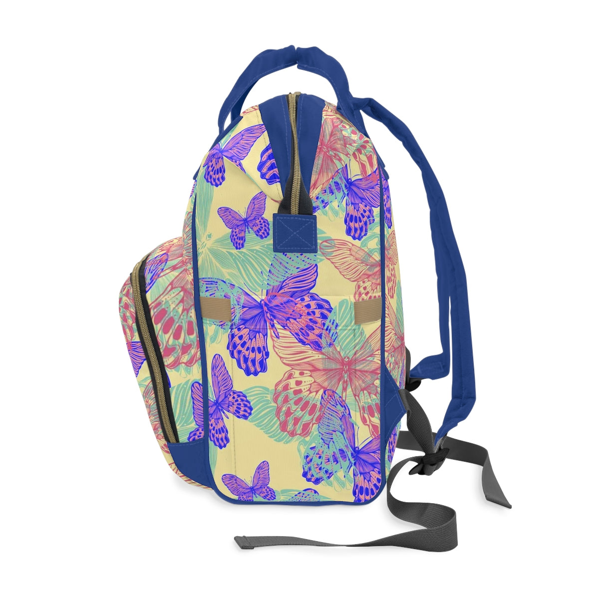 Colorful Butterflies Multifunctional Backpack