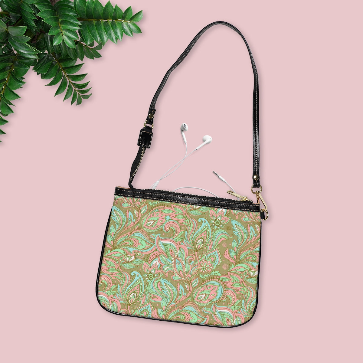 Beautiful Colorful Paisley Small Shoulder Bag