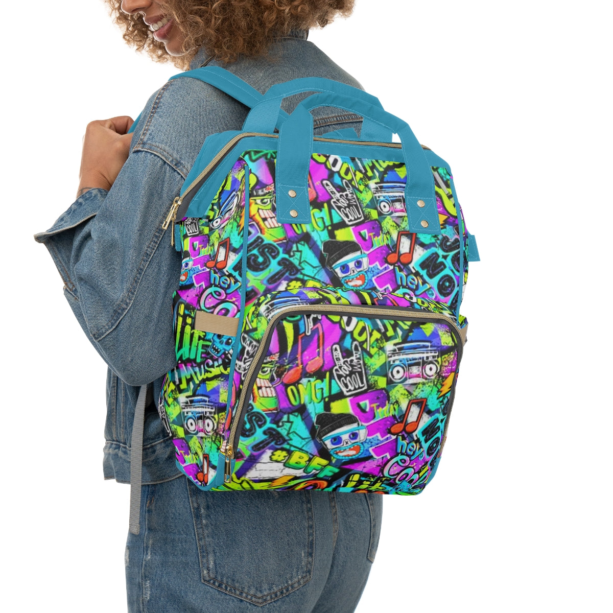 Stylish Cartoon Multifunctional Backpack