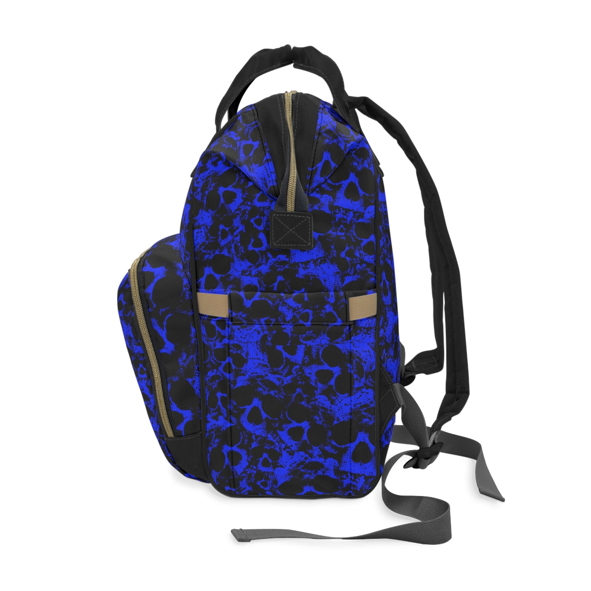 Blue Skull Gang Multifunctional Backpack