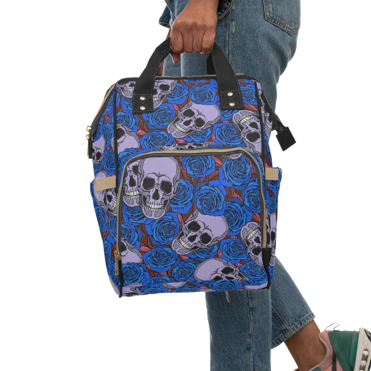 Skulls & Roses Multifunctional Backpack