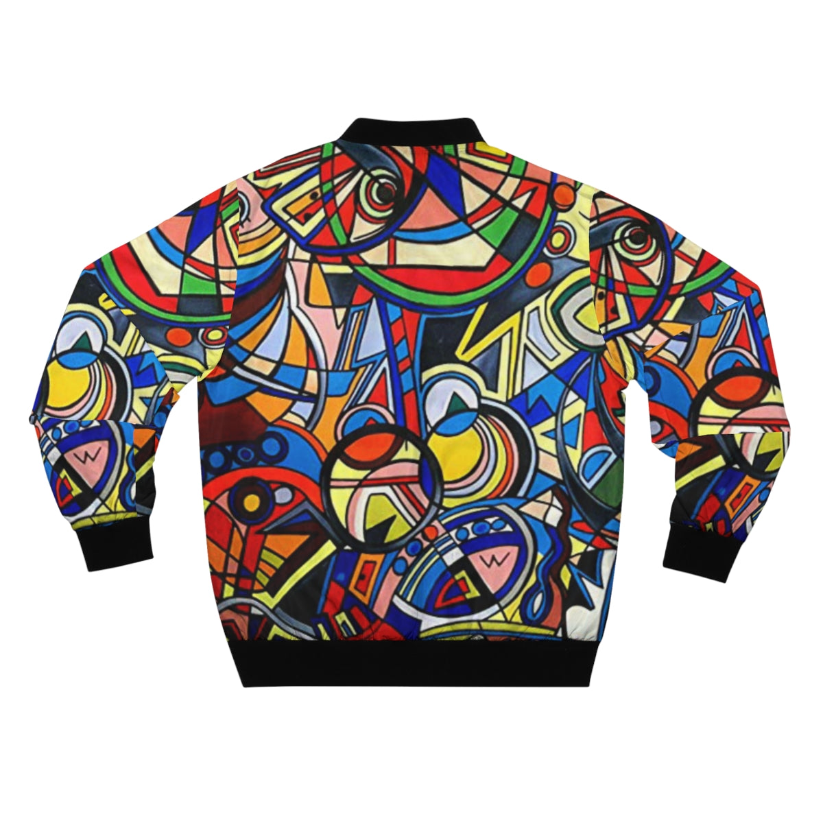 Abstract Bomber Jacket