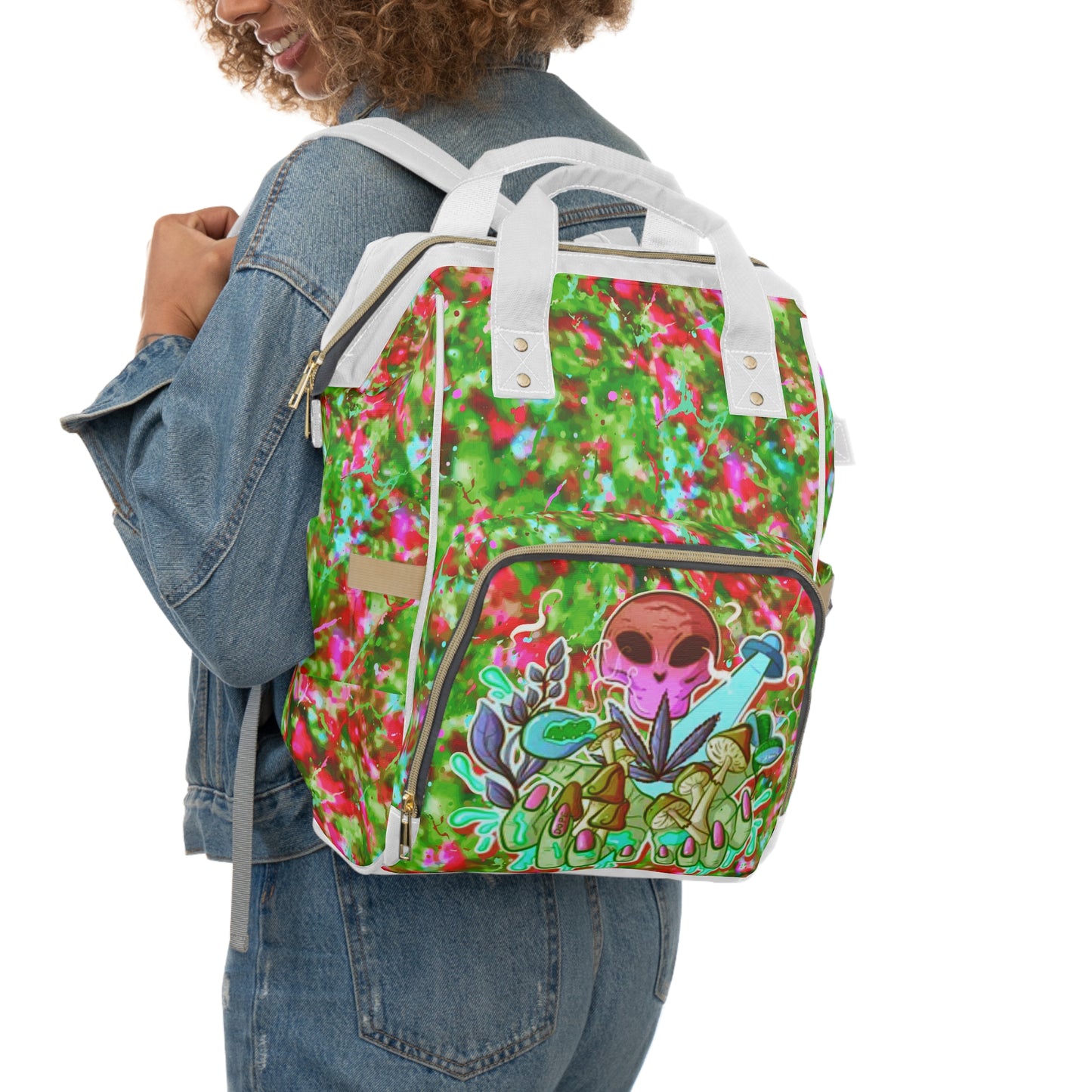 Psychedelic Multifunctional Backpack