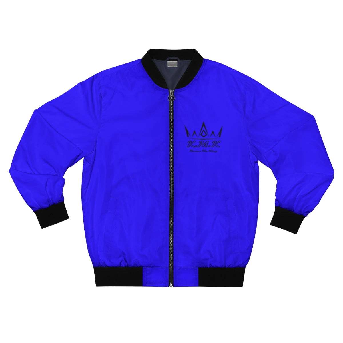 Krown Me King Blue Men's Bomber Jacket