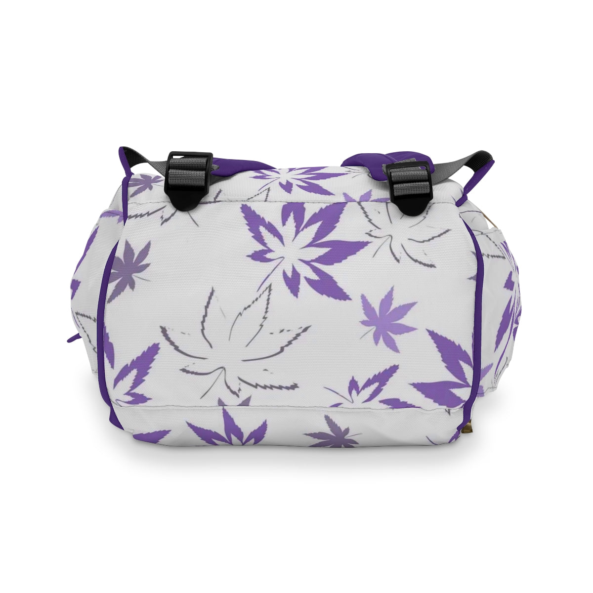 Colorful Pot Leaves Multifunctional Backpack