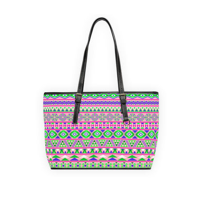 Ethnic Tribal PU Leather Shoulder Bag