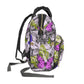 Blooming Roses & Colorful Butterflies Multifunctional Backpack