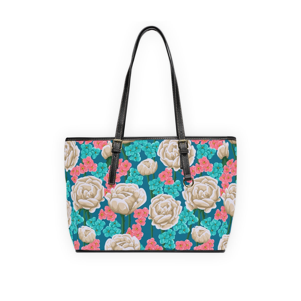 Beautiful Roses PU Leather Shoulder Bag