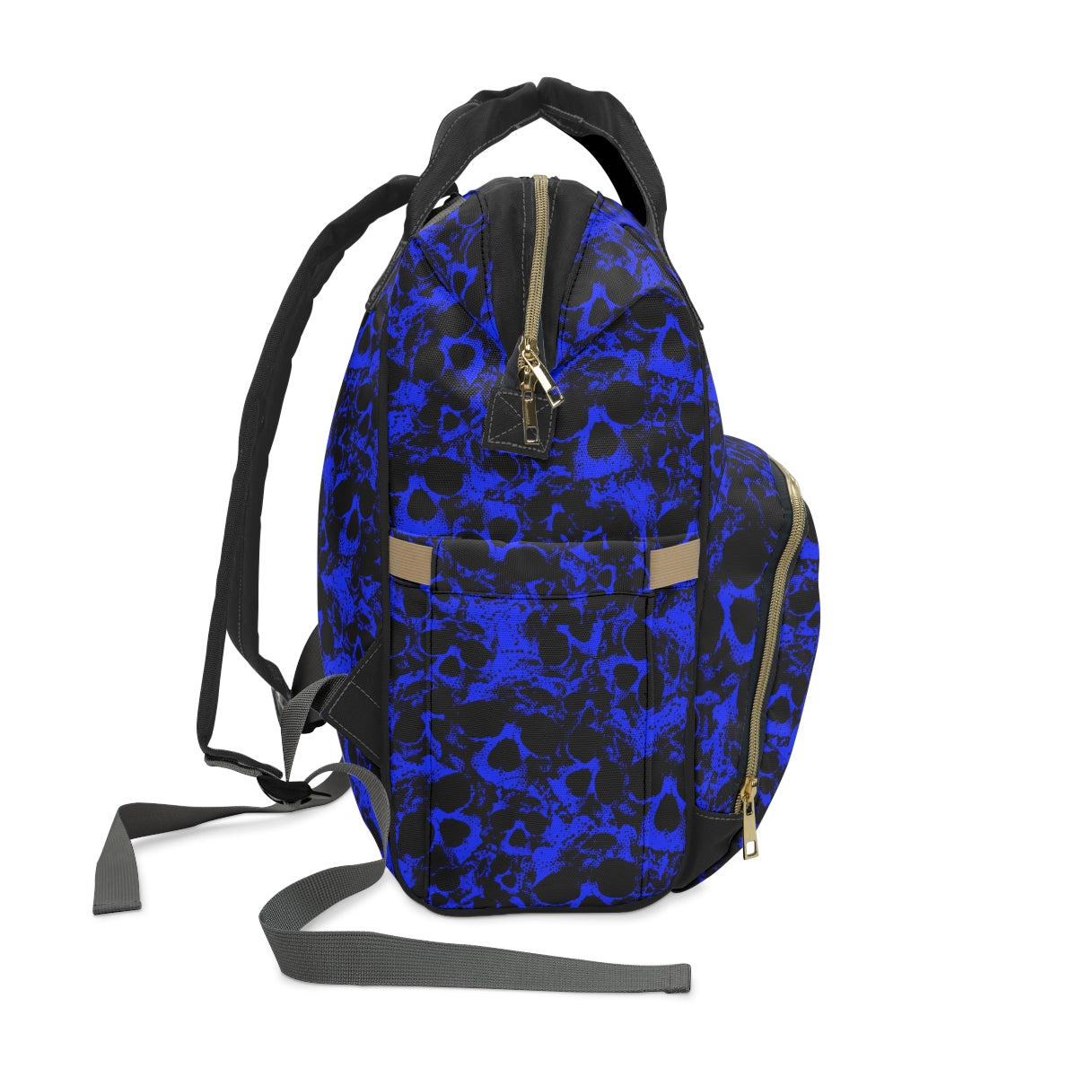 Blue Skull Gang Multifunctional Backpack