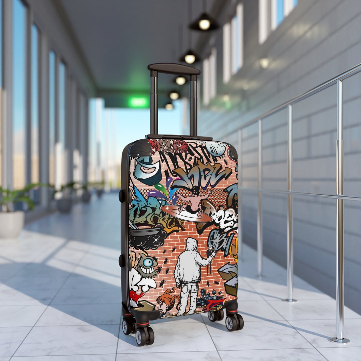 Graffiti Style Cabin Suitcase