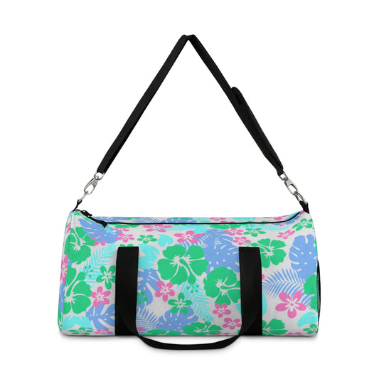 Tropical Hawaiian Flowers Duffel Bag