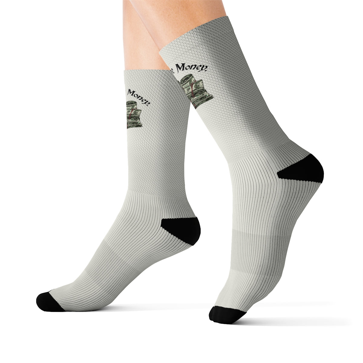 Get To The Money Crew Socks