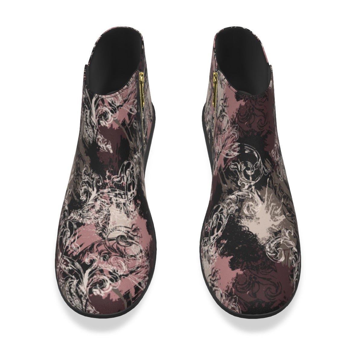 Cris'sai's Pretty Little Flowers Men's Fashion Boots