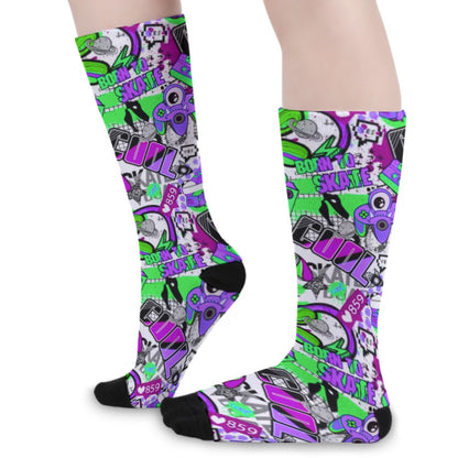 Stylish Cartoon Long Socks