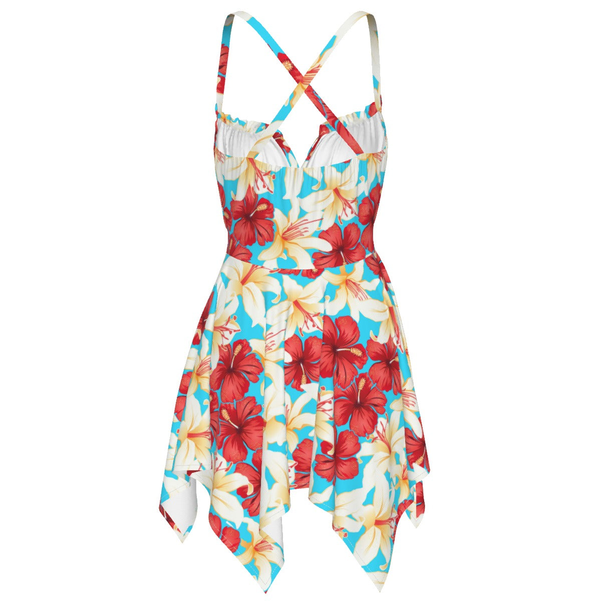 Tropical Flowers Women's Slip Dress