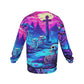 Land Of The Dead Men's Drop Shoulder Round Neck Long-Sleeved Sweatshirt