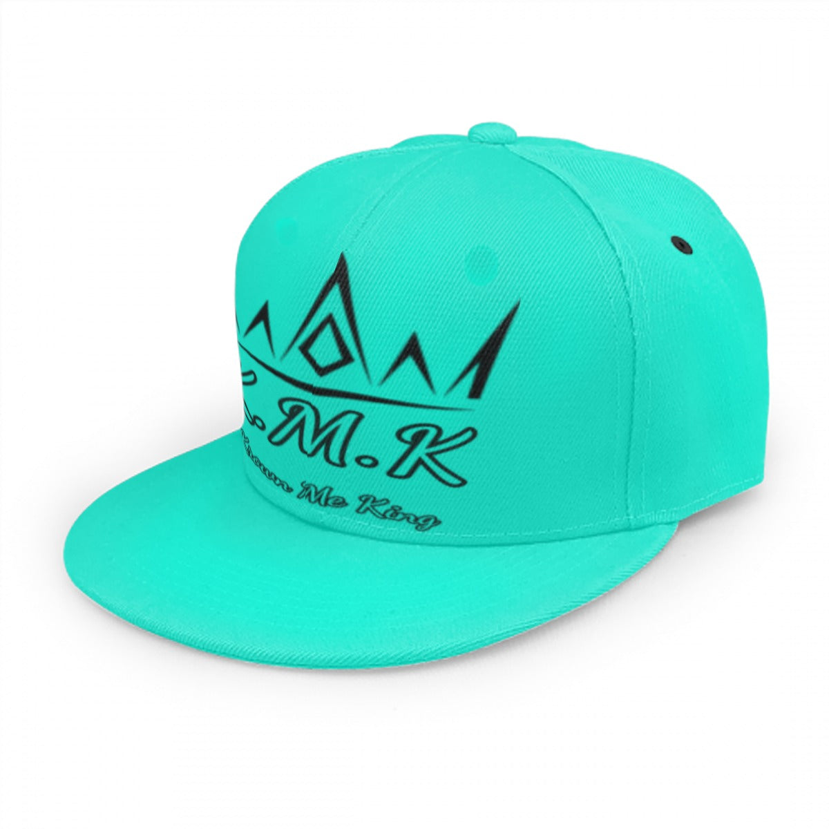 Teal & Black Krown Me King Snap Back