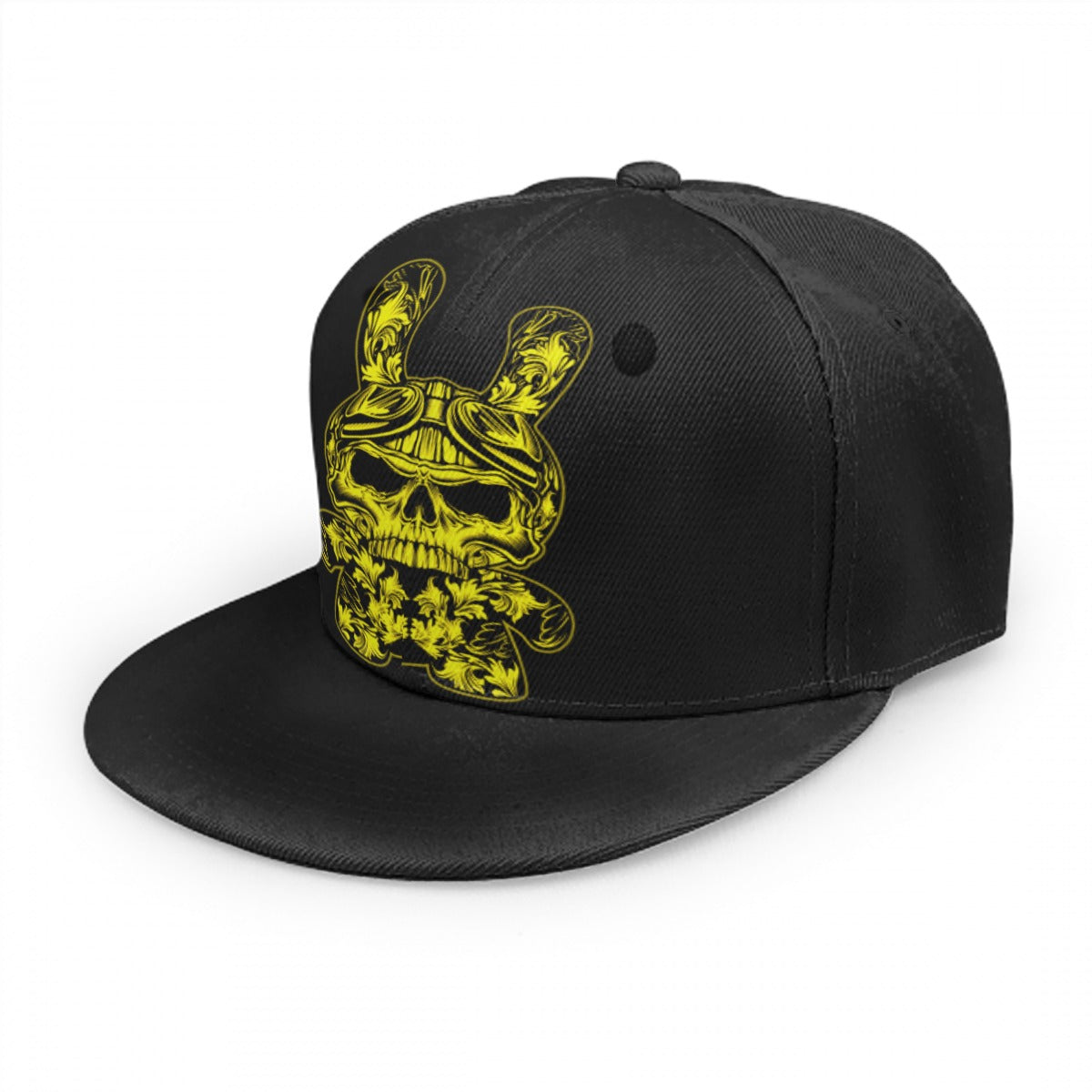 Black & Yellow B RABB Snap Back