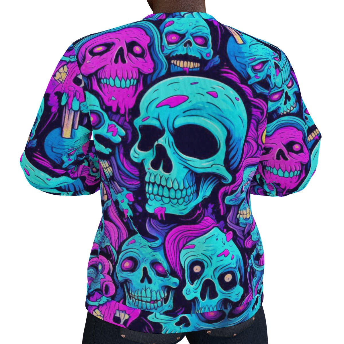 Men's Skull Gang Thicken Sweater