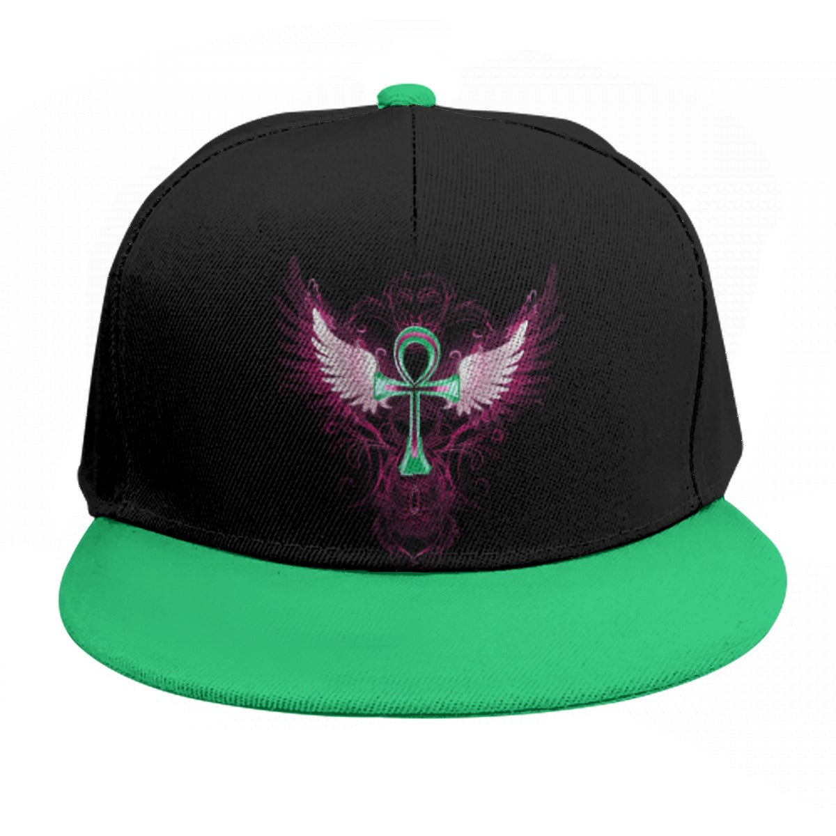 Green Ankh Snap Back