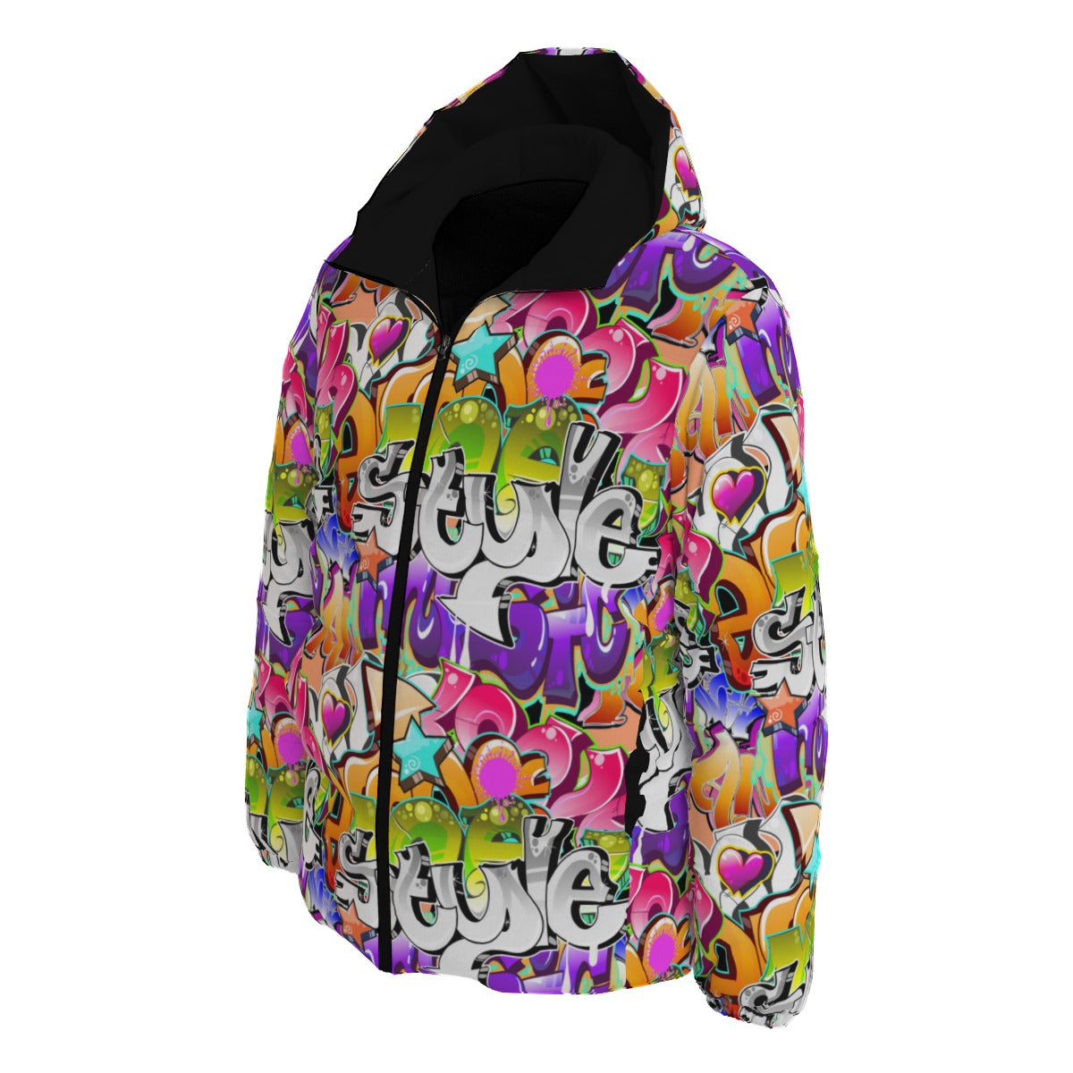 Graffiti Style Winter Time Jacket Unisex