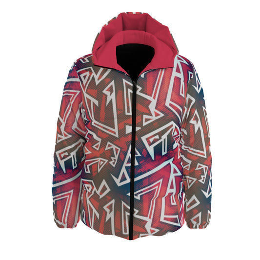 Graffiti Style Winter Time Jacket Unisex