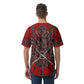 Men's Chinese Dragon Short Sleeve Baseball Jersey