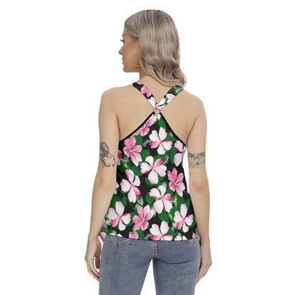 Tropical Women's Skinny Sport Tank Top