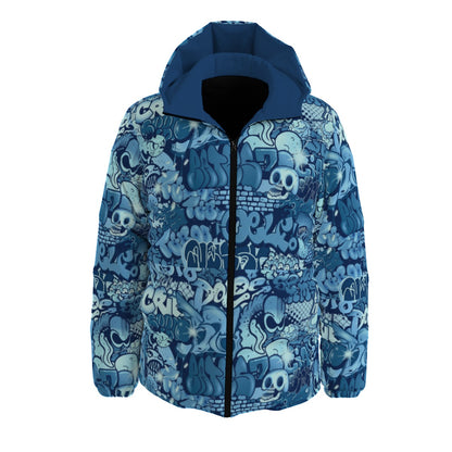 Graffiti Style Winter Time Jacket Unisex