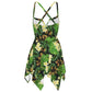 Tropical Flowers Women's Slip Dress