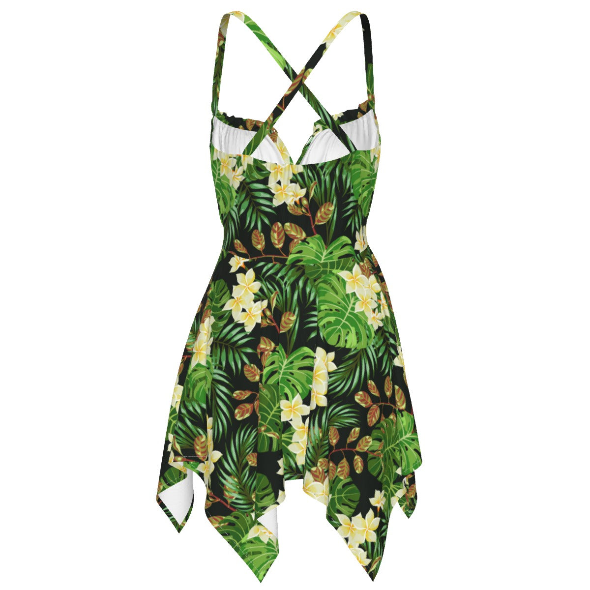 Tropical Flowers Women's Slip Dress