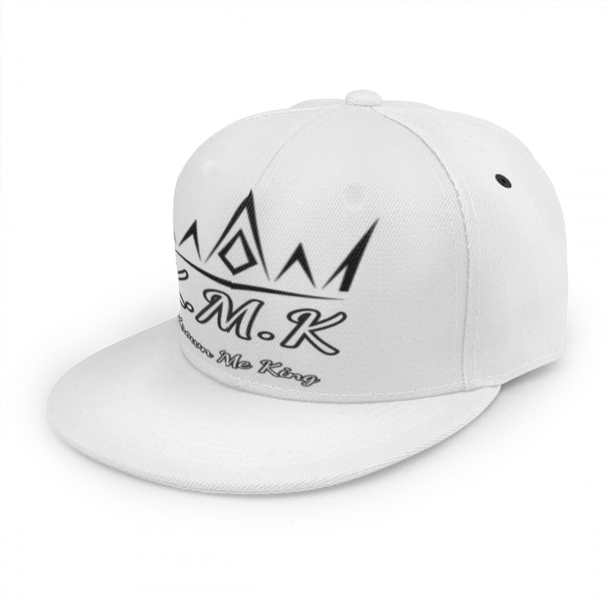 White & Black Krown Me King Snap Back