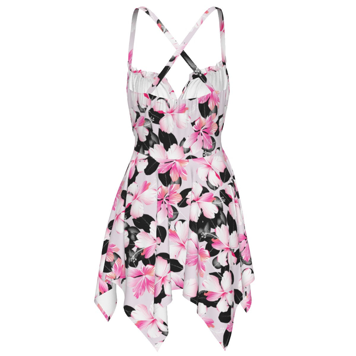 Tropical Flowers Women's Slip Dress