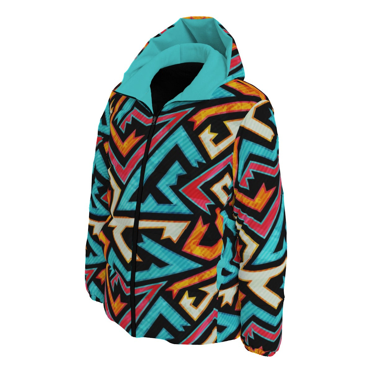 Graffiti Style Winter Time Jacket Unisex