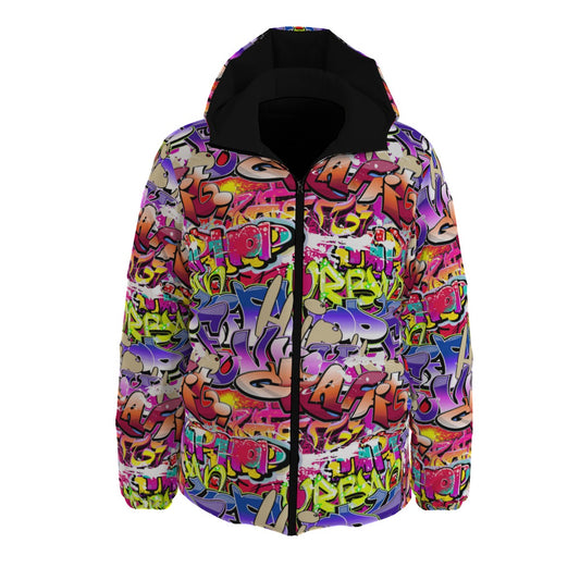 Graffiti Style Winter Time Jacket Unisex