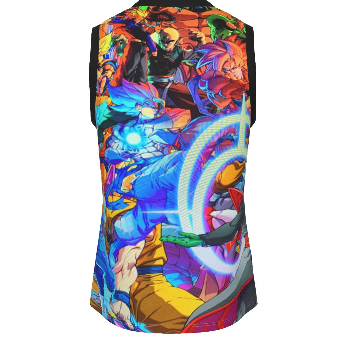 Dragon Ball Z Men's V Neck Basketball Top