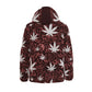Pot Leaf Graffiti Style Winter Time Jacket Unisex