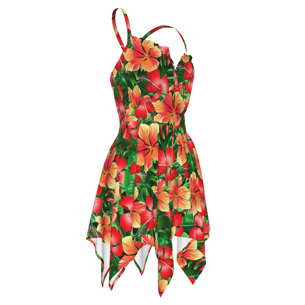 Tropical Flowers Women's Slip Dress