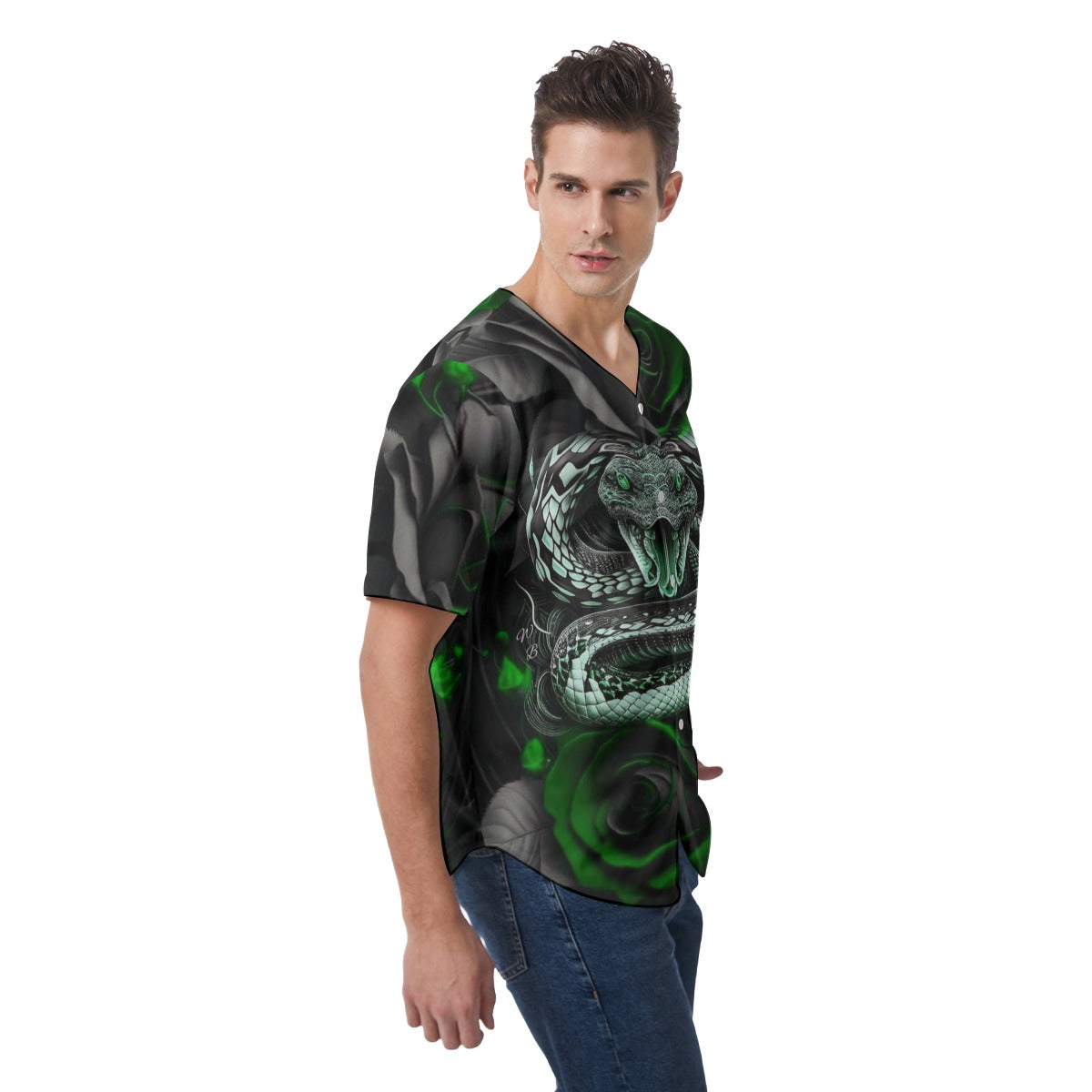 Men's Viper Short Sleeve Baseball Jersey