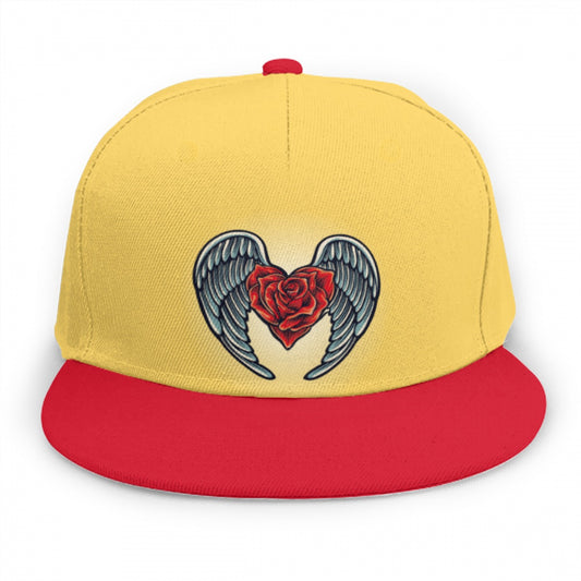 Yellow Angel Roses Snap Back