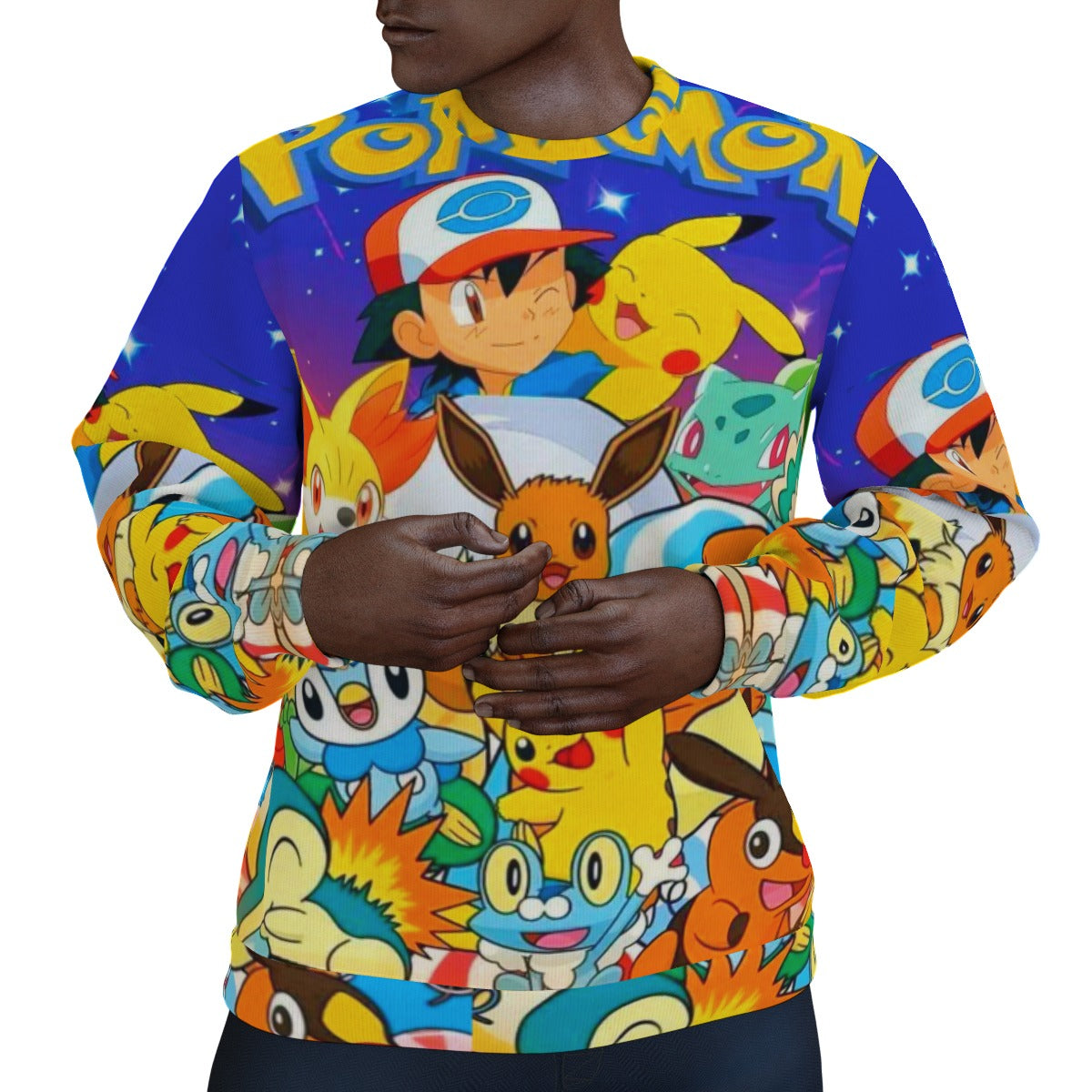 Men's Pokemon Thicken Sweater