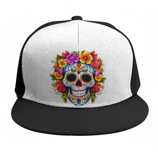 Sugar Skull Snap Back