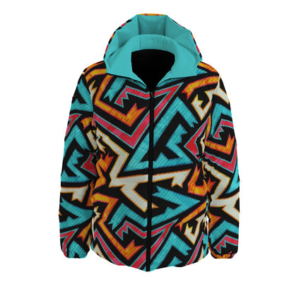 Graffiti Style Winter Time Jacket Unisex