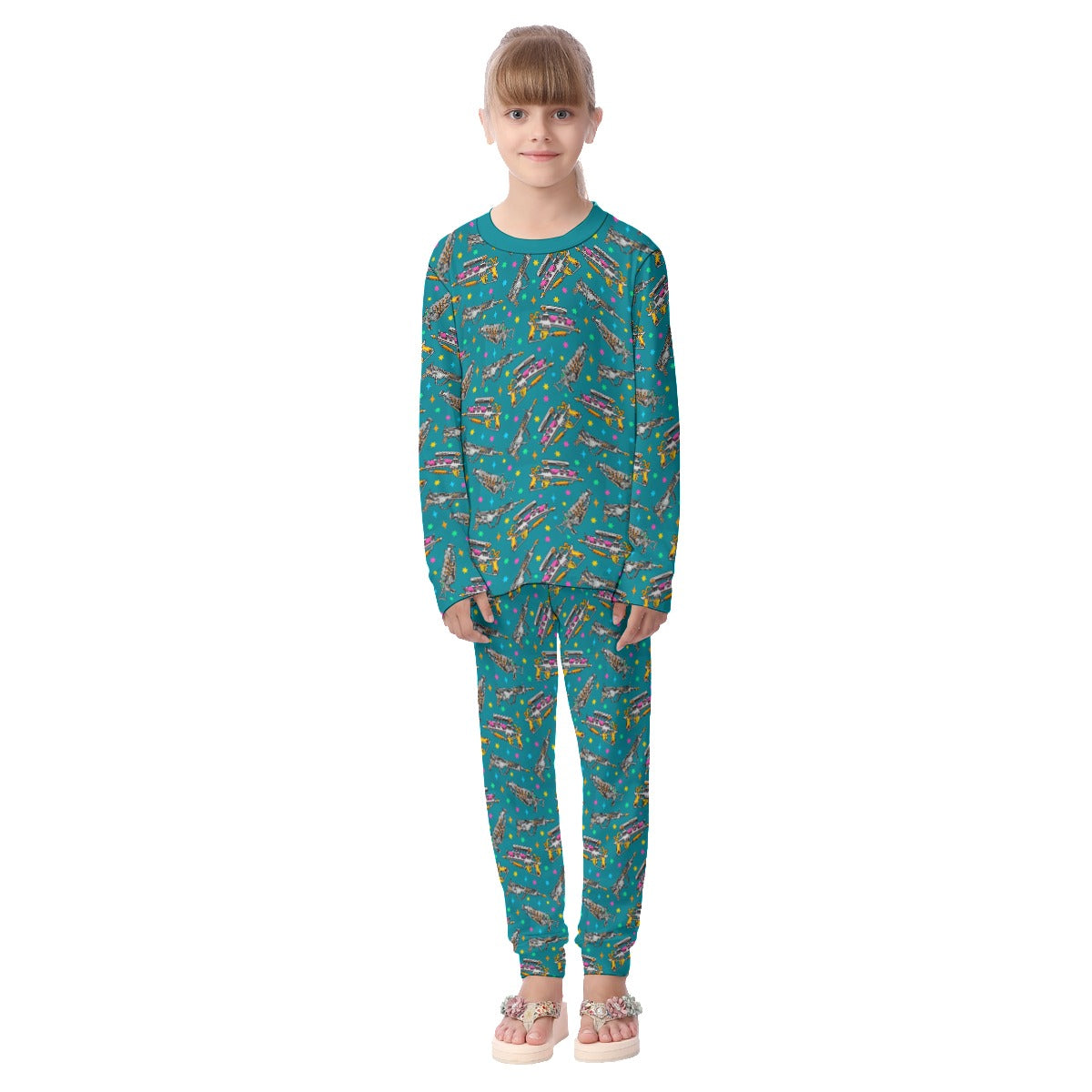 Kid's Space Blasters Pajamas Sets