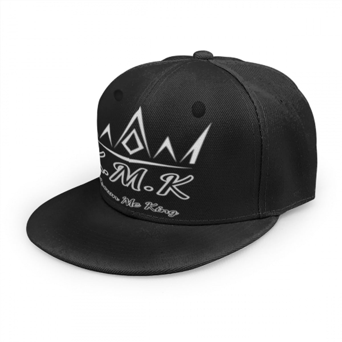 Black & White Krown Me King Snap Back