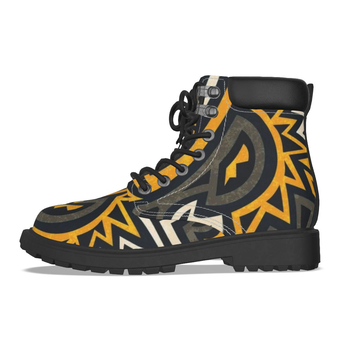 Graffiti Style Women's Short Boots