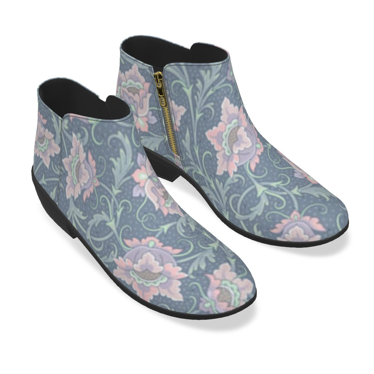 Fantastic Flowers Men's Fashion Boots