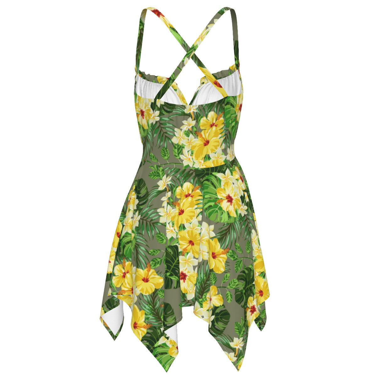 Tropical Flowers Women's Slip Dress