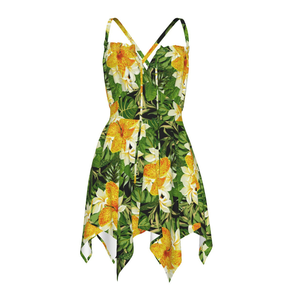 Tropical Flowers Women's Slip Dress